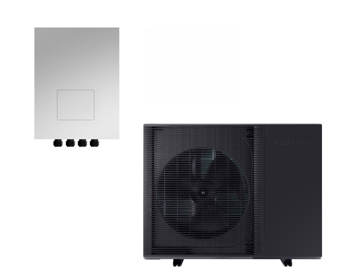 Mono HT Quiet 8 kW mit spezieller Kaskadenregeleinheit