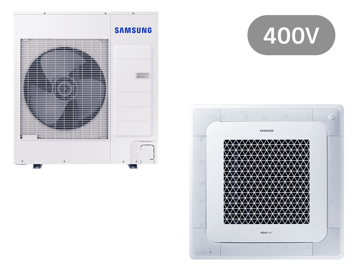 BAC Deckenkassette Wind-Free Set Kühlen 10.0 kW | Heizen 11.2 kW AC100RN4DKG