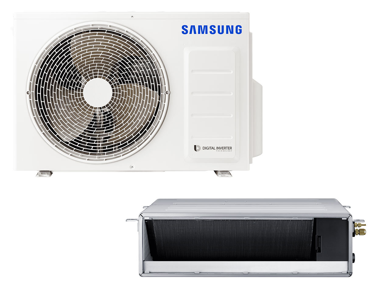 BAC Kanaleinbaugerät Set Kühlen 3.5 kW | Heizen 4.0 kW AC035RNMDKG