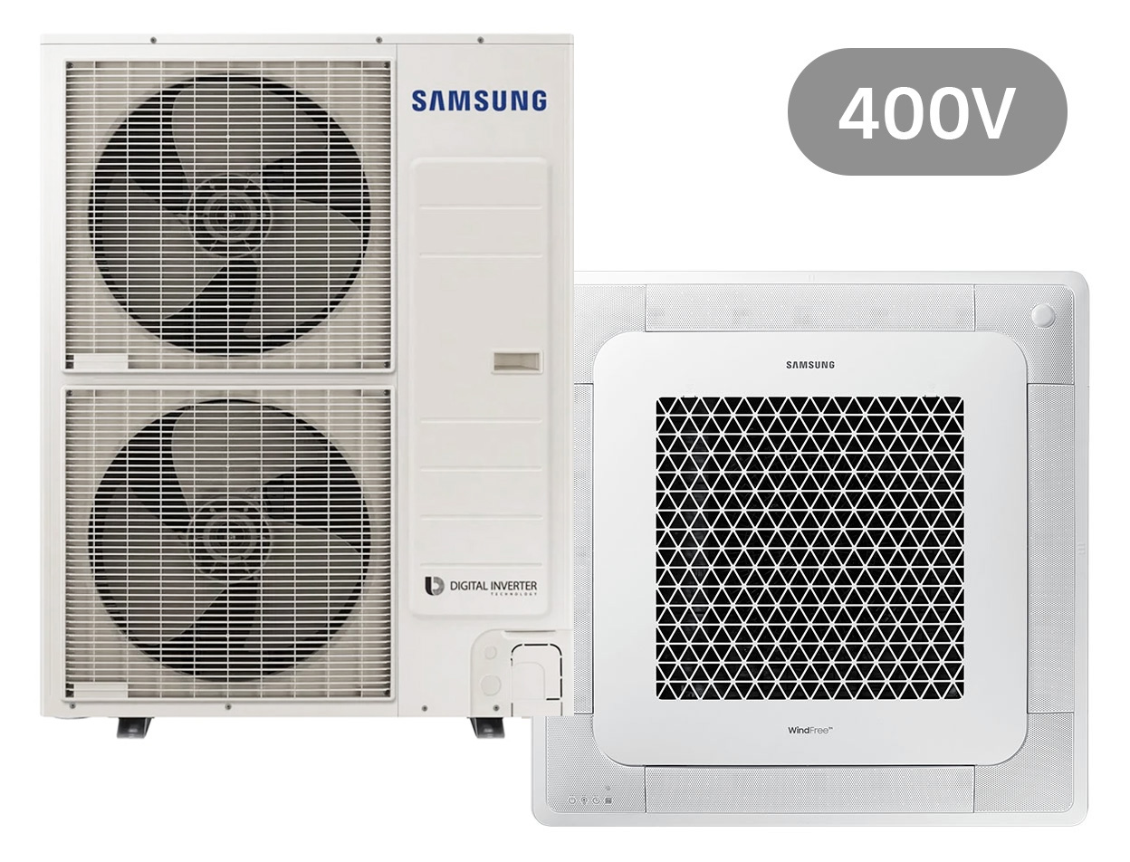 BAC Deckenkassette Wind-Free Set Kühlen 12.1 kW | Heizen 13.2 kW AC120BN4PKG