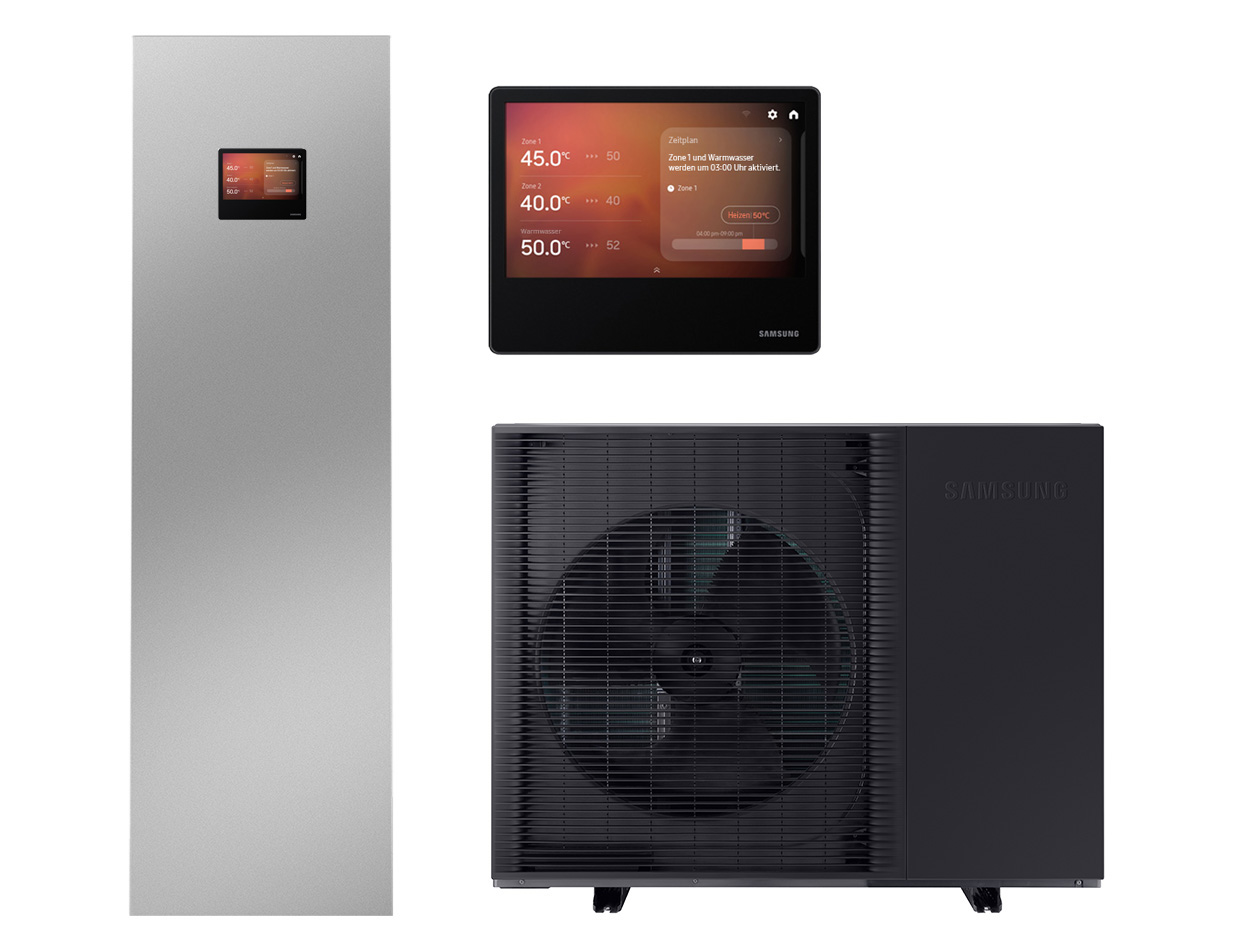 Mono HT Quiet 8 kW ClimateHub 200L inkl. AI-Home Touch Display