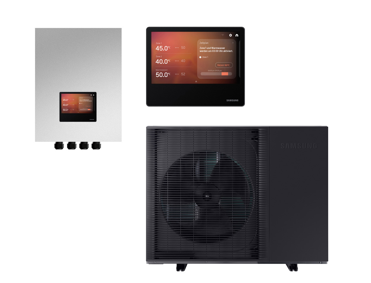 Mono HT R290 12 kW mit Regeleinheit inkl. AI-Home Touch Display