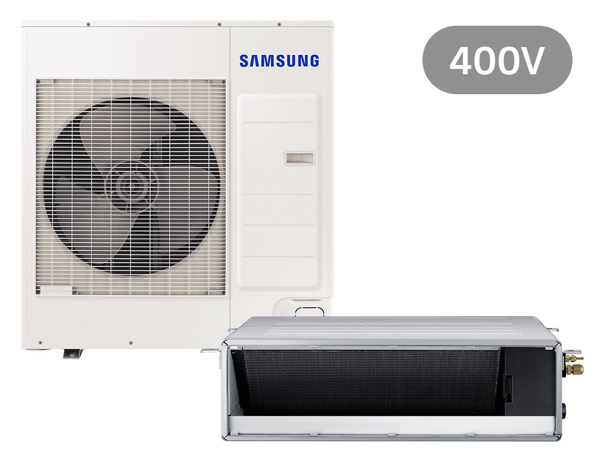 BAC Kanaleinbaugerät Set Kühlen 12.0 kW | Heizen 13.0 kW AC120RNMDKG 400V