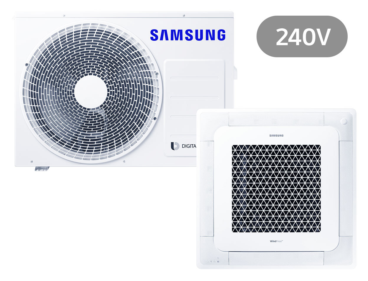 BAC Deckenkassette Wind-Free Set Kühlen 7.1 kW | Heizen 8.0 kW AC071BN4PKG